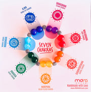 7 Chakra Colour Therapy Beaded Bracelet